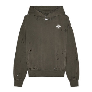 Sweat-shirt classique délavé pour homme, coupe décontractée, idéal pour un look streetwear quotidien. - Product Image 1