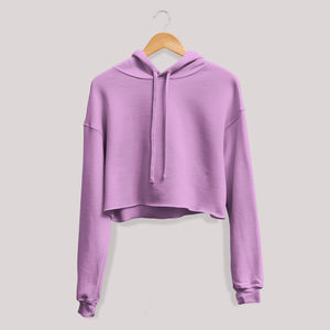 Customized Women's Winter <b>Hoodie</b> <b>Pink</b> Wholesale Newly Fashion Custom Made Long Sleeve Cotton Waterproof Eco-Friendly <b>Hoody</b> - Product Image 2
