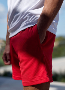 Shorts en polyester tissé respirant et à séchage rapide OEM avec poches, vêtements de sport pour hommes, shorts de fitness pour hommes - Product Image 6