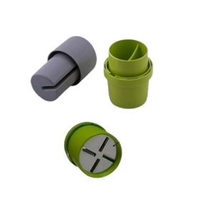 Multifunction Manual Herb Grinder Rotary Spice Mill Stainless Steel Parsley Shredder Vegetable Chopper Kitchen Slicing Tool - Product Image 1