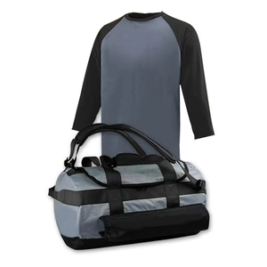 Aangepaste honkbaluniformset unisex zwart wit jersey broek handschoenen hoed sokken tas ademend vocht afvoerend polyester - Product Image 6