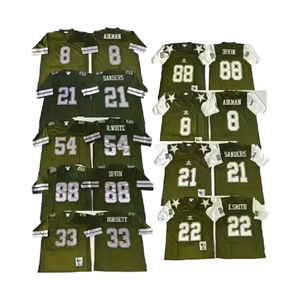 Maillot de football américain personnalisé haut de gamme, design par sublimation avancée, livraison rapide, 100 % polyester respirant, manches courtes - Product Image 5
