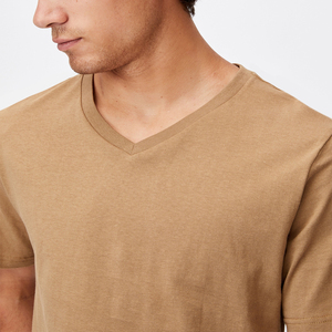 T-shirts décontractés pour hommes à manches longues, 100% coton respirant, écologiques, avec logo personnalisé, service OEM en gros, différentes couleurs - Product Image 5