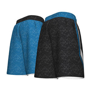 Shorts de basketball sublimés réversibles unisexe, anti-humidité, taille élastique, toutes saisons, coupe athlétique adulte, toucher doux et premium - Product Image 2