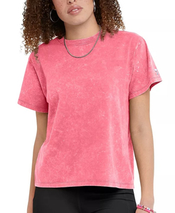 Camiseta de Mujer con Lavado Ácido, Transpirable, Ecológica, de Algodón Suave, Casual, de Manga Larga, de Secado Rápido, Antiarrugas, Ropa Casual para Mujer - Product Image 3