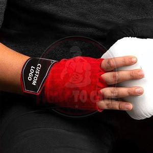 Perfect <b>Stretch</b> 4.0 Red Color Good Selling Durable Cotton Training Boxing Accessories Good Supplier Boxing Hand <b>Wraps</b> For Kids - Product Image 4
