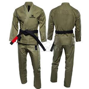 Uniforme de Karate Deportivo con Acabado Premium, Lavado, Elástico, 100% Algodón, para Práctica Diaria en el Dojo, Resistente al Encogimiento, Unisex, Artes Marciales - Product Image 5