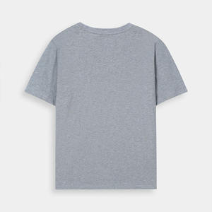 Camiseta de algodón de 200 GSM para hombre, personalizada, de manga corta, estilo urbano, cuello redondo, venta al por mayor, marca privada, suministro OEM - Product Image 3