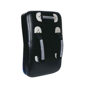 Heavy Leather <b>Kick</b> <b>Shield</b> for Boxing Training Durable Outer Cover Thick Padded Center Breathable Eco-Friendly Secure Hand Straps - Product Image 3