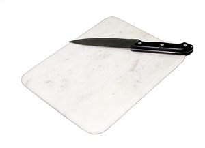 Tabla de cortar de mármol premium para tareas diarias de cocina que ofrece una superficie lisa y una resistencia duradera. - Product Image 2