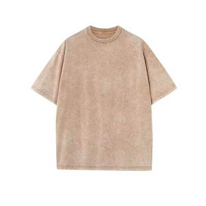 High Quality Men's Oversized Cotton T-Shirt Custom Blank Heavyweight Quick Dry Breathable - Product Image 3
