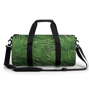 Sac de sport unisexe à motif original, livraison directe, impression à la demande, sac de voyage spacieux, bagage décontracté léger pour homme - Product Image 4