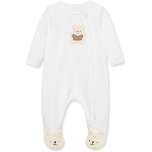 Conjunto de Vestido de Encaje Blanco para Bebé, Traje de Bautizo con Diadema y Pantalones Bombachos - Product Image 1