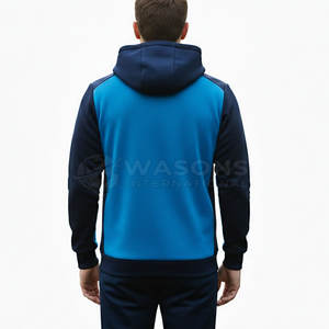 เสื้อแจ็คเก็ตวอร์มอัพสำหรับผู้ชายสำหรับการฝึกก่อนออกกำลังกายและหลังออกกำลังกาย เสื้อแจ็คเก็ตระบายอากาศสำหรับผู้ชายสำหรับการฝึกซ้อมที่เข้มข้น - Product Image 6