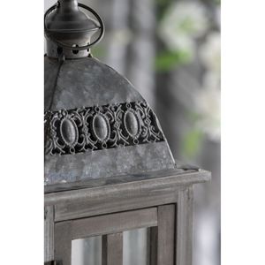 Wooden <b>Hurricane</b> <b>Lantern</b> Holder Decorative Indoor Outdoor Candle Jar for Home Garden Wedding Multiple Sizes Available - Product Image 5