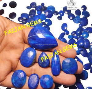 FAIJAN GEMS - Cabujón de Lapislázuli Natural, Varias Formas y Tamaños, Personalizable, Certificado por Terceros, Entrega Rápida, Joyería - Product Image 5