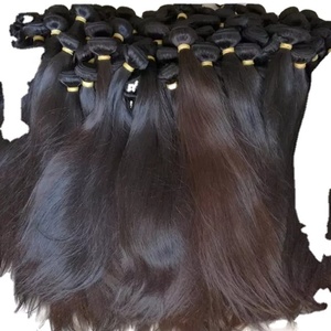 Extensions de cheveux alignés avec cuticules vierges de haute qualité Super Double Drawn Bundles de cheveux raides Style vagues Vendeur cru de confiance - Product Image 6