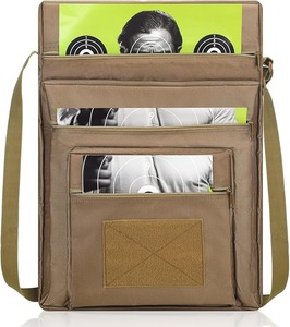 Sac de transport pour cibles de tir avec 3 poches zippées et pochette avant imperméable pour accessoires - Product Image 2