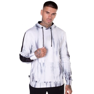 Nouvelle tendance sweat à capuche tie-dye personnalisé pour hommes hiver 100% coton polaire haute qualité Design Premium 2025 - Product Image 3