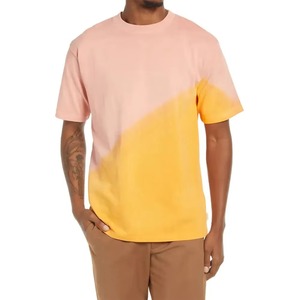 Camisetas de Hombre 100% Algodón al por Mayor, Diseño Personalizado con Hombros Caídos, Tallas Grandes, 140g, Fabricante de Ropa Blanca Personalizable - Product Image 1