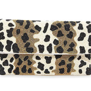 Bolso de Mano Tipo Sobre con Cuentas de Cristal y Bordado Étnico, para Bodas, Fiestas, Estilo Boho Moderno, Bolso de Hombro de Lujo para Mujer - Product Image 3