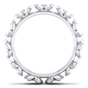 REYES Original Design 925 Sterling <b>Silver</b> Moissanite Engagement <b>Rings</b> For Women Stunning Wedding <b>Eternity</b> Fine Jewelry - Product Image 3