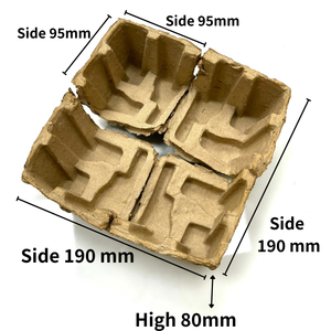 Bandeja de papel protectora de bordes ecológica de calidad Superior Bandeja de papel protectora de bordes de buena calidad papel reciclado - Product Image 2
