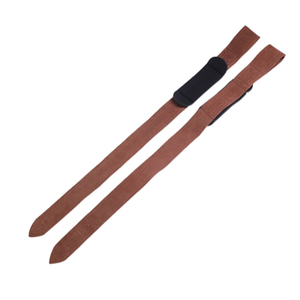 Correas de Levantamiento de Pesas de Lana de Alta Resistencia, Antideslizantes, con Diseño de Dos Rayas Cruzadas, Color Personalizado - Product Image 2