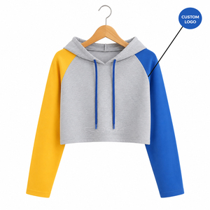 Sudadera con Capucha Corta Cosh International Sorority Sisterhood, Sudadera Informal para Mujer, Sudadera con Capucha Corta y Holgada - Product Image 1