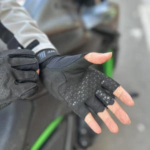Guantes de Ciclismo de Medio Dedo Antideslizantes de Poliéster y Nailon Unisex para Uso en Exteriores - Product Image 4