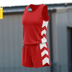Uniformes Deportivos Samavia de Color Sólido, Conjuntos Personalizados para Atletismo, Tela 100% Poliéster, Venta al Por Mayor, Grandes Cantidades, Proveedores, Precio Bajo - Product Image 3