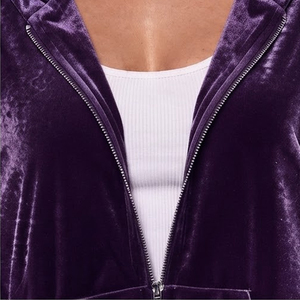 Nouveauté 2026 : Sweat à capuche zippé en velours de luxe pour homme, style streetwear, vêtements d'usine de haute qualité, également disponible pour femme - Product Image 5