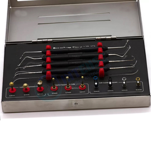 Kit Premium de Implantes Dentales para Levantamiento de Seno Manual, Juego de Herramientas Quirúrgicas con Topes de Abordaje Lateral Crestal y Fresas de Diamante - Product Image 2