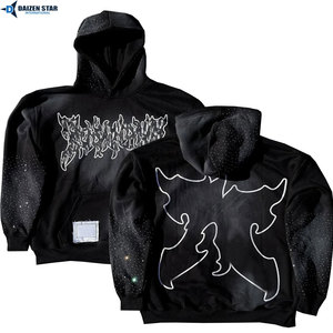 Sudadera con Capucha Deportiva, Sudadera con Capucha de Felpa de Algodón para Hombre, Ropa Deportiva Informal, Impresión Personalizada - Product Image 5