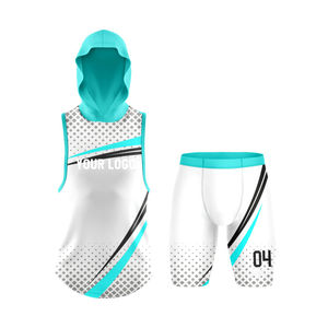 Uniformes de football 7v7 personnalisables en polyester, vente chaude, uniformes de football américain 7v7 à capuche de qualité supérieure par sublimation, 2026 OEM - Product Image 1