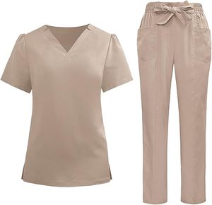 Ensemble d'uniformes médicaux pour femmes, vêtements de santé de qualité supérieure, uniformes d'infirmières personnalisés, ensemble d'uniformes d'hôpital, uniformes extensibles pour femmes - Product Image 2
