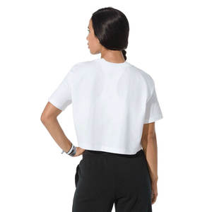1. Top corto elegante para mujer, tacto suave de algodón, perfecto para el verano, ropa informal, estilo deportivo, cómodo y moderno para el día a día. - Product Image 4