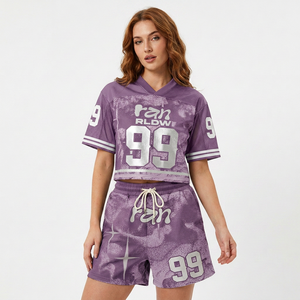 Conjuntos de Ropa Deportiva Sublimada con Malla de Poliéster para Niños y Niñas, Ligeros, Transpirables, de Alta Calidad, Diseños Personalizados - Product Image 3