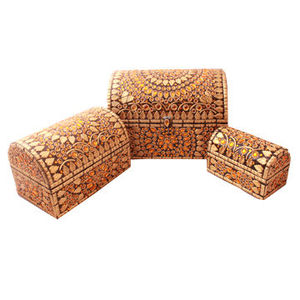 Handmade Designer Jewelry Box Decorative Storage <b>Case</b> for Rings <b>Earrings</b> Necklace Organizer Home Bulk Supply - Product Image 1