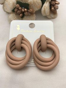 ต่างหูหนีบเรซิ่นทำมือแฟชั่น H CRAFT ขายส่งเครื่องประดับน้ำหนักเบาสีสันสดใสสำหรับผู้หญิงและเด็กผู้หญิง - Product Image 5