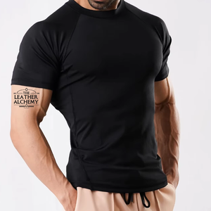 เสื้อฝึกซ้อมกีฬาออกกำลังกายฟิตเนสสำหรับผู้ชาย เสื้อกีฬาประสิทธิภาพสูง ระบายอากาศได้ดี ซึมซับเหงื่อ แห้งเร็ว น้ำหนักเบา - Product Image 1