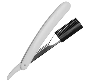 High Quality Custom Single Blade Stainless Steel Barber Razors with Wood Handle - Product Image 5