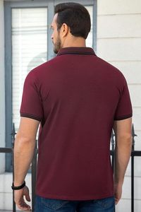 Premium Pique Fabric <b>Polo</b> <b>Shirt</b> Urban Style Slim Fit <b>Polo</b> <b>Shirt</b> <b>Vintage</b> Inspired Classic <b>Polo</b> <b>Shirt</b> - Product Image 3