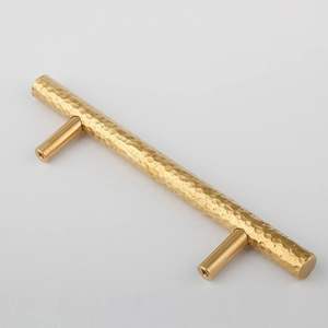 Manijas Decorativas de Latón para Puertas de Armario, Acabado Dorado, Tiradores para Cajones de Guardarropa, Herrajes de Muebles de Lujo Modernos - Product Image 1