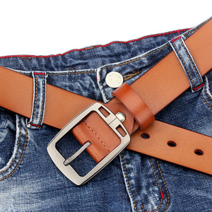 Cinturón de Cuero Vacuno Genuino Personalizado al por Mayor para Hombre - Cinturón Vaquero de Cuero Puro Resistente con Hebilla Duradera - Product Image 3