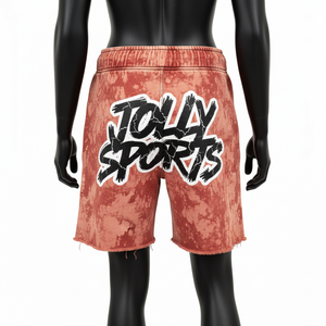 Shorts de Felpa de Algodón con Lavado Ácido para Mujer, 280 GSM, Tacto Suave, Transpirables, Estilo Vintage, Parche Personalizado, Shorts de Mujer con Lavado Ácido - Product Image 2