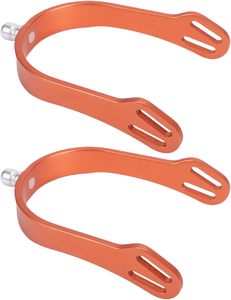 Horse Spurs with Replaceable <b>Pins</b> | Aluminum Alloy English Equestrian Spurs for Training and Riding - Product Image 3