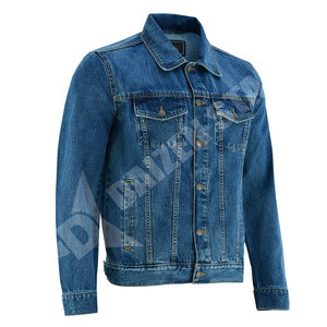 Men's Denim Jacket Regular Fit Plaid Pattern Button Closure Casual Winter Wear 100% Cotton Woven Fabric Windproof Breathable - Product Image 5
