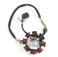 Magneto Stator Coil for Honda CG150 Motorcycle - 200W Copper Winding Generator Coil for 150cc Charging System