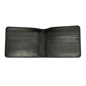 Casual Design Modern Lifestyle <b>Men's</b> Genuine Leather Slim Profile Open Closure Wallet Easy Daily Carry Classic - Product Image 2